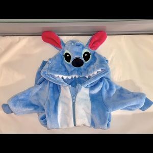 Stitch zipper onsie outfit
